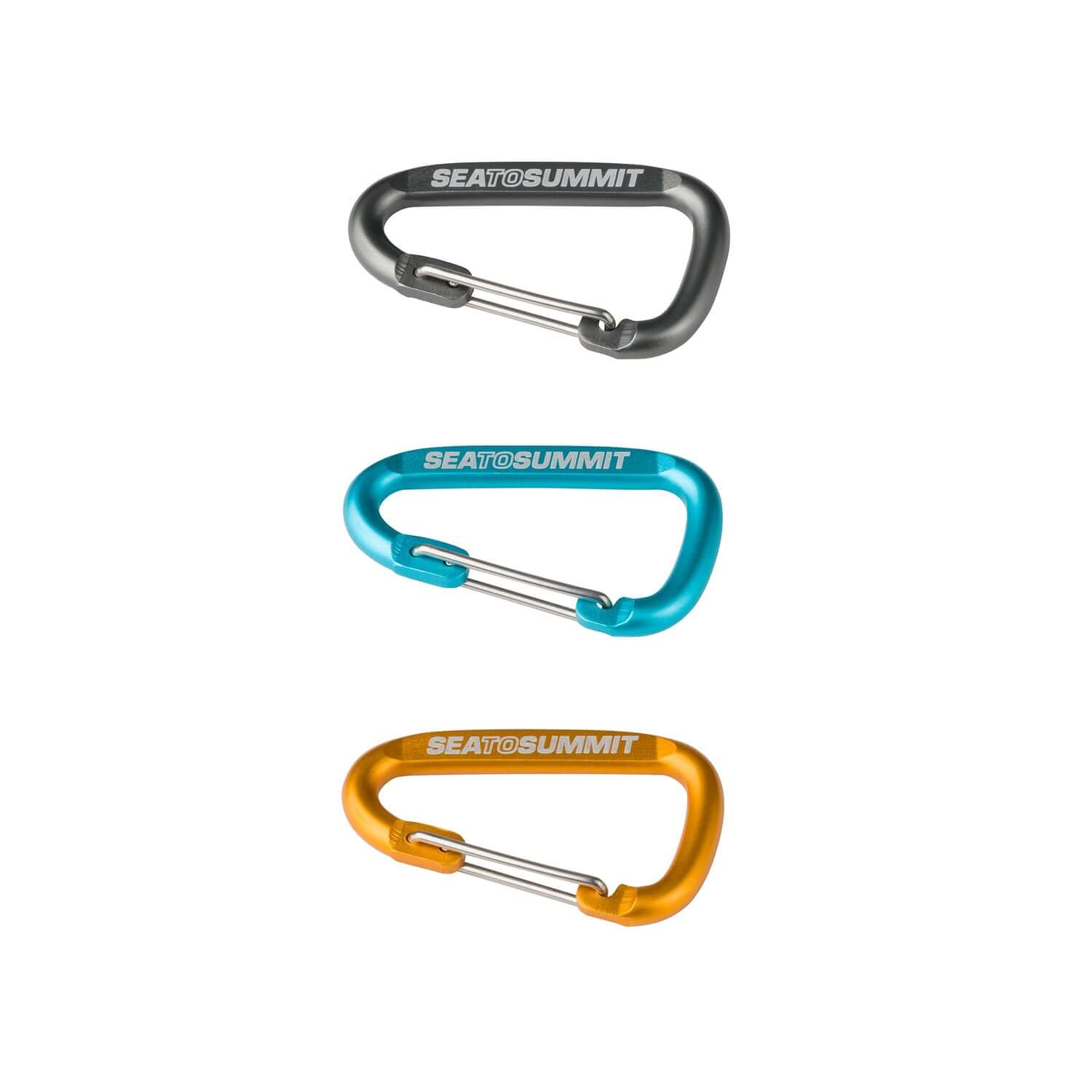 Conjunto de mosquetões SeaToSummit 3 Pack