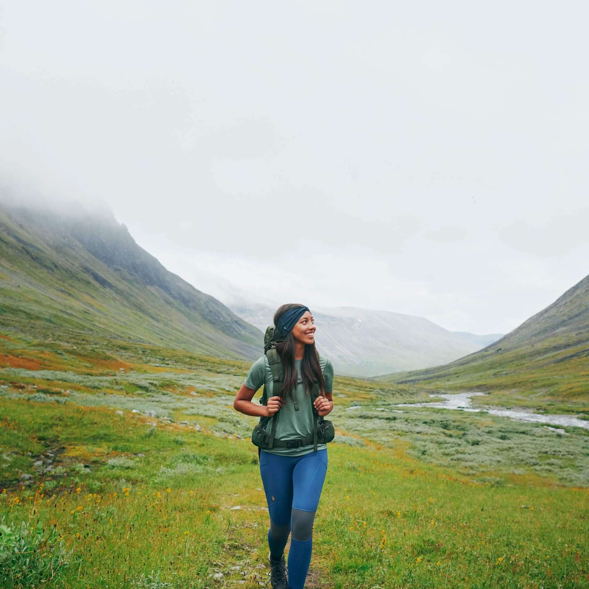 Fjällraven Abisko Bandeau en laine