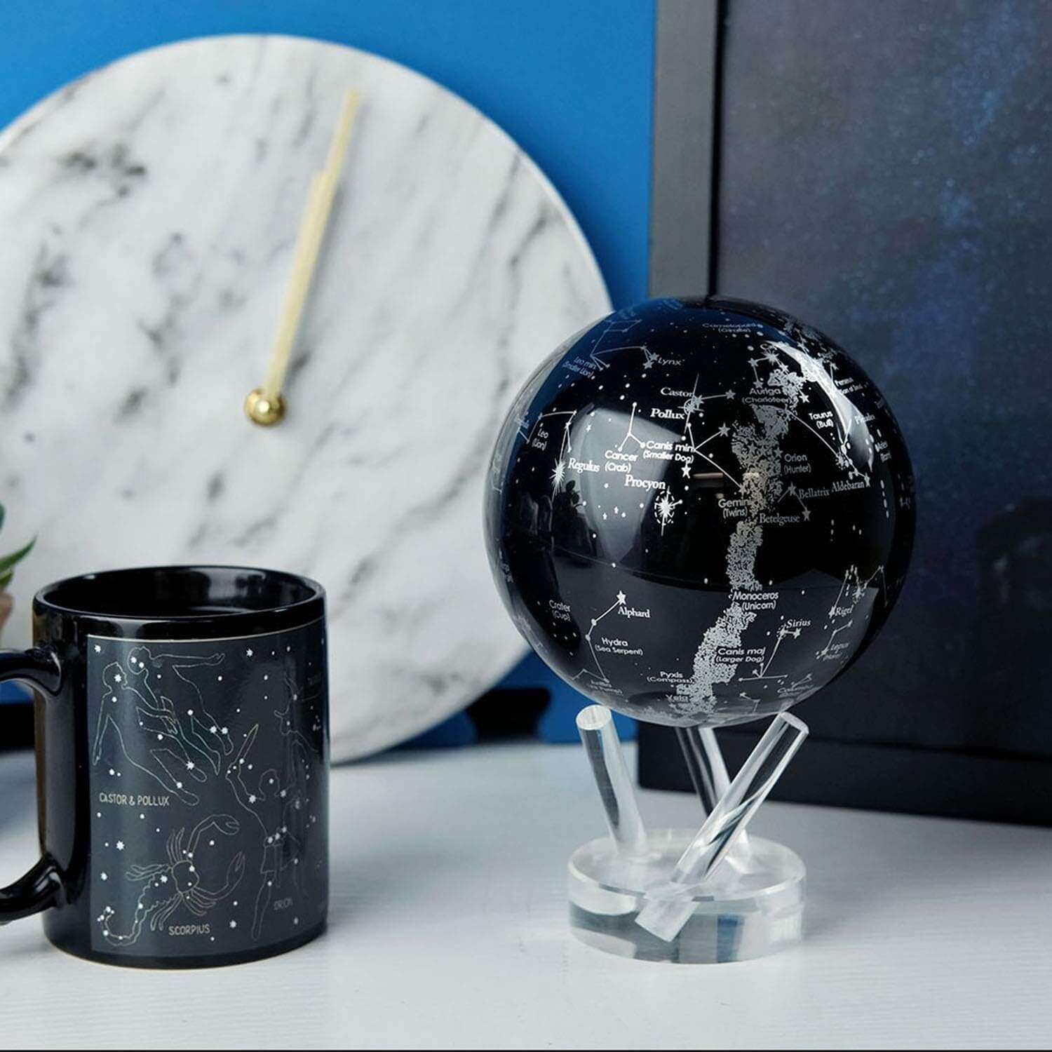 MOVA Constellations självsnurrande jordglob