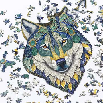 Puzzle din lemn