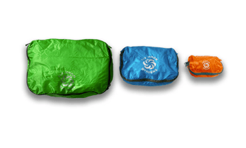 Blue/Orange/Med Green