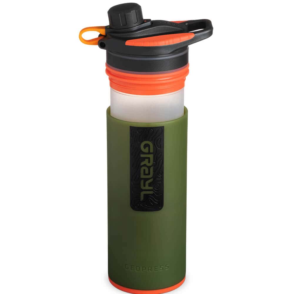 GRAYL GeoPress purifier bottle in Oasis Green
