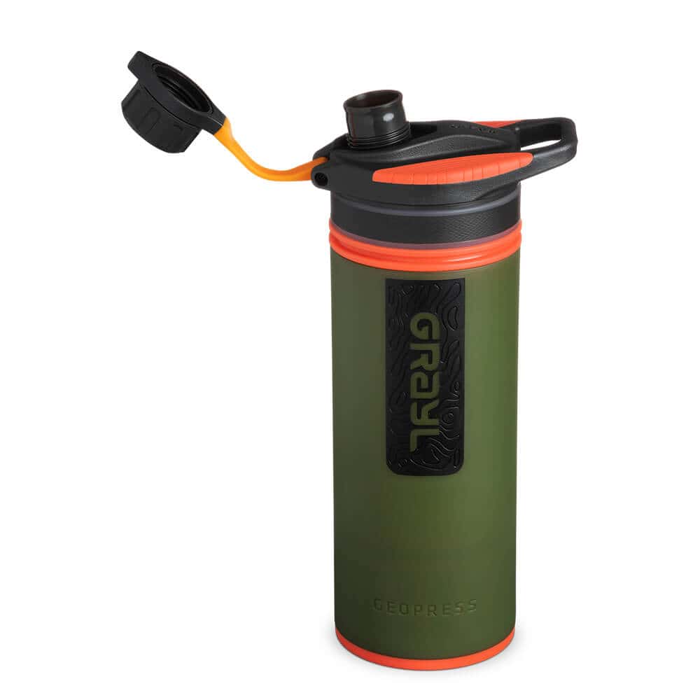 Higher-capacity GRAYL GeoPress purifier bottle