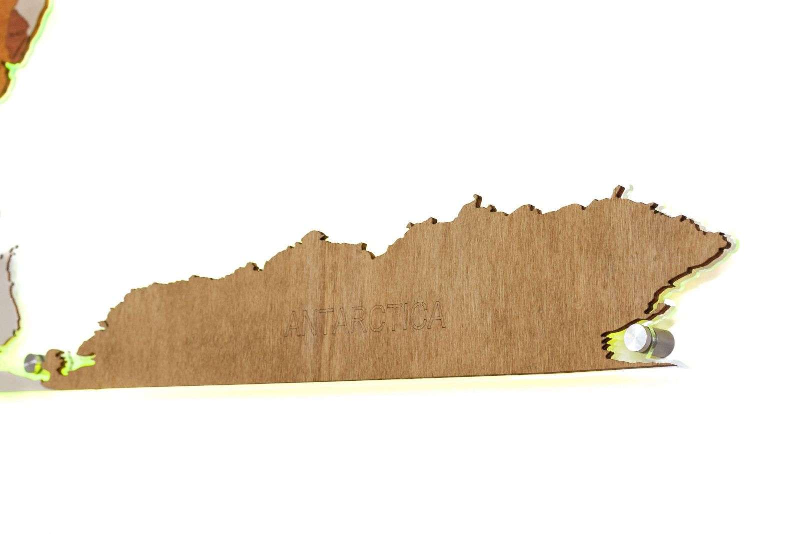 Acrylic base for the 3D Antarctica