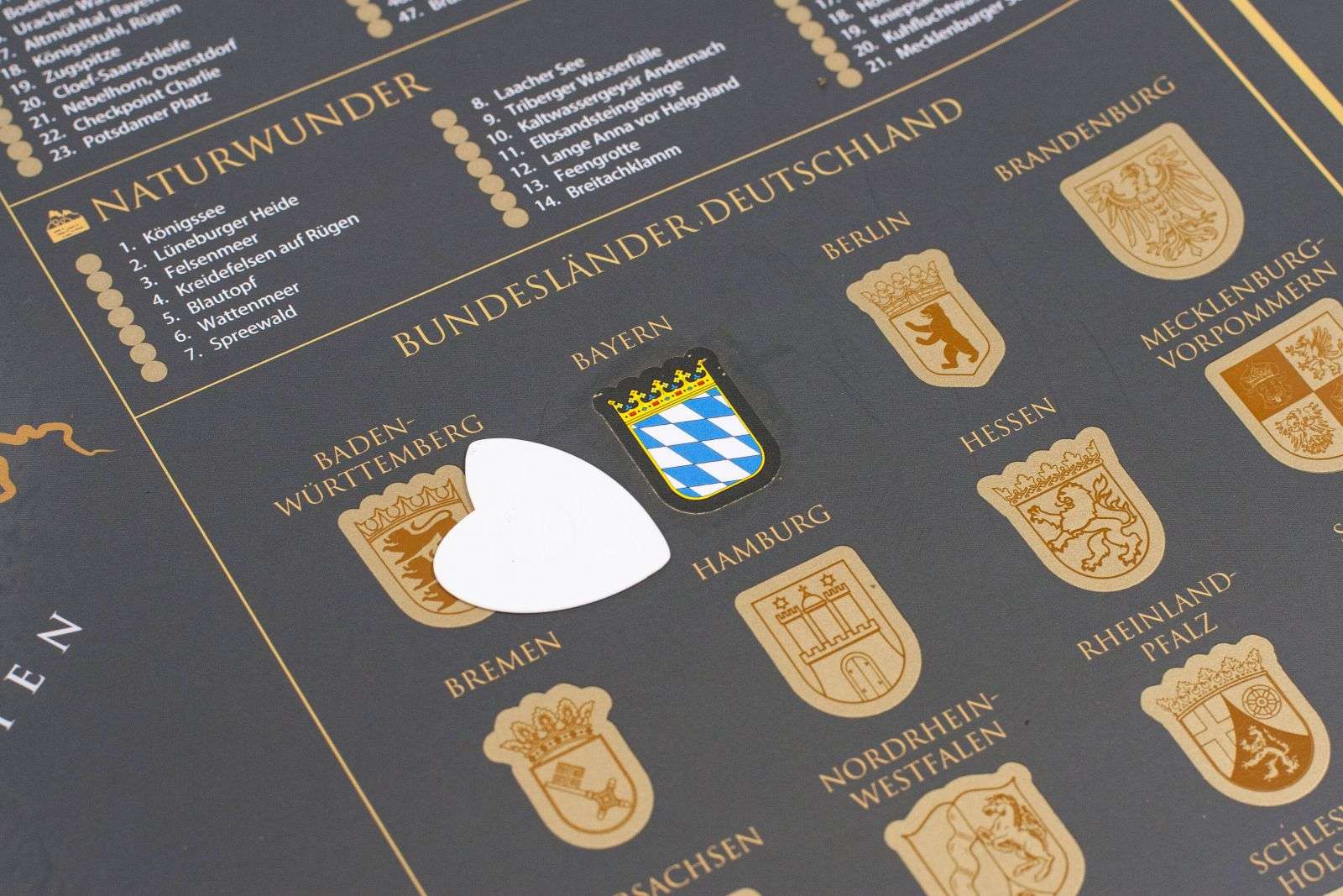 Kraskaart van Duitsland