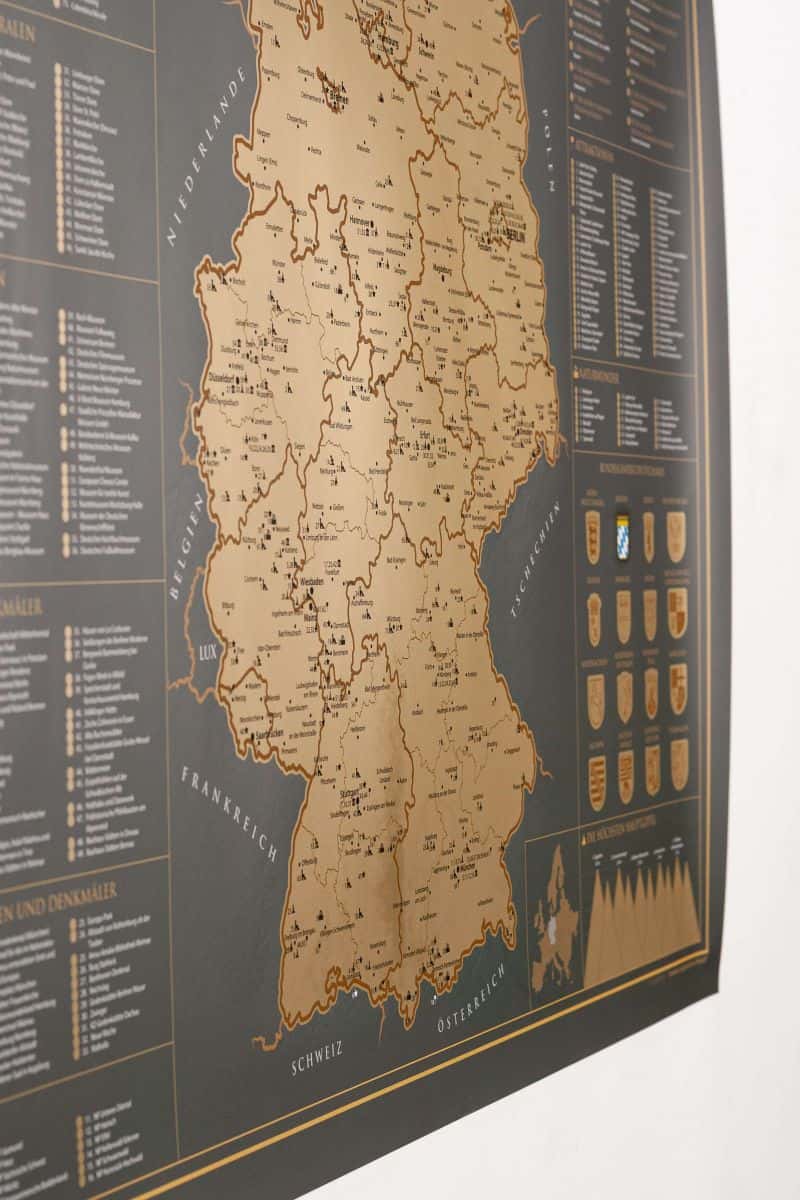 Kraskaart van Duitsland