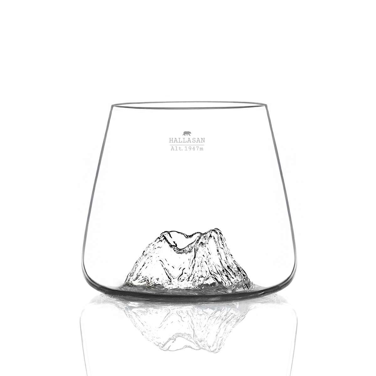 Alaskan Maker Ensemble de 2 verres Hallasan & Seoraksan TOPOGRAPHIQUE