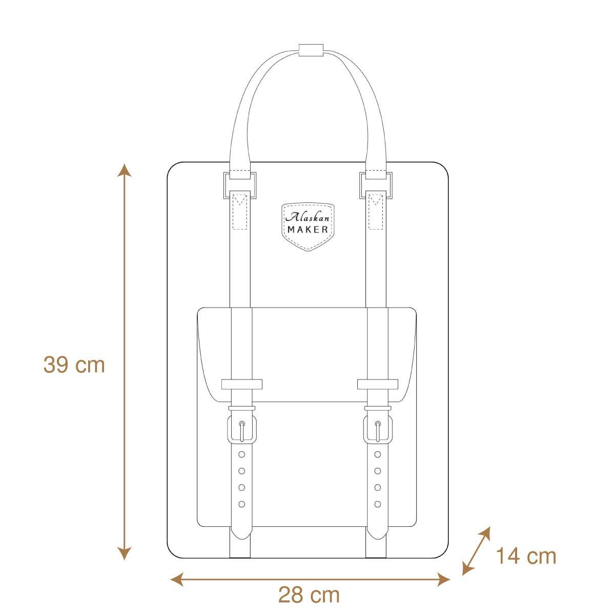 Alaskan Maker backpack JUNEAU