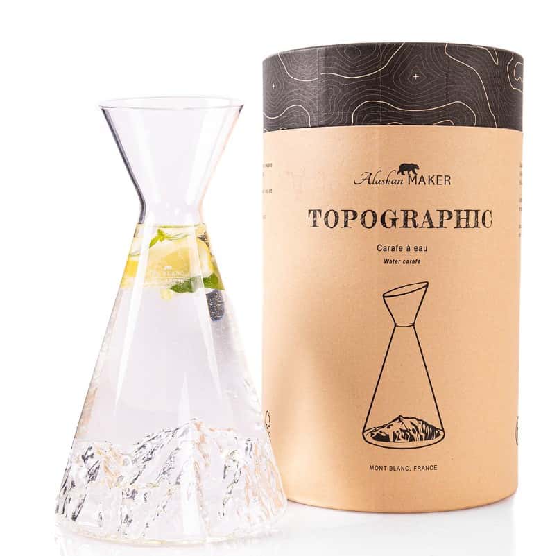Alaskan Maker topographic water carafe
