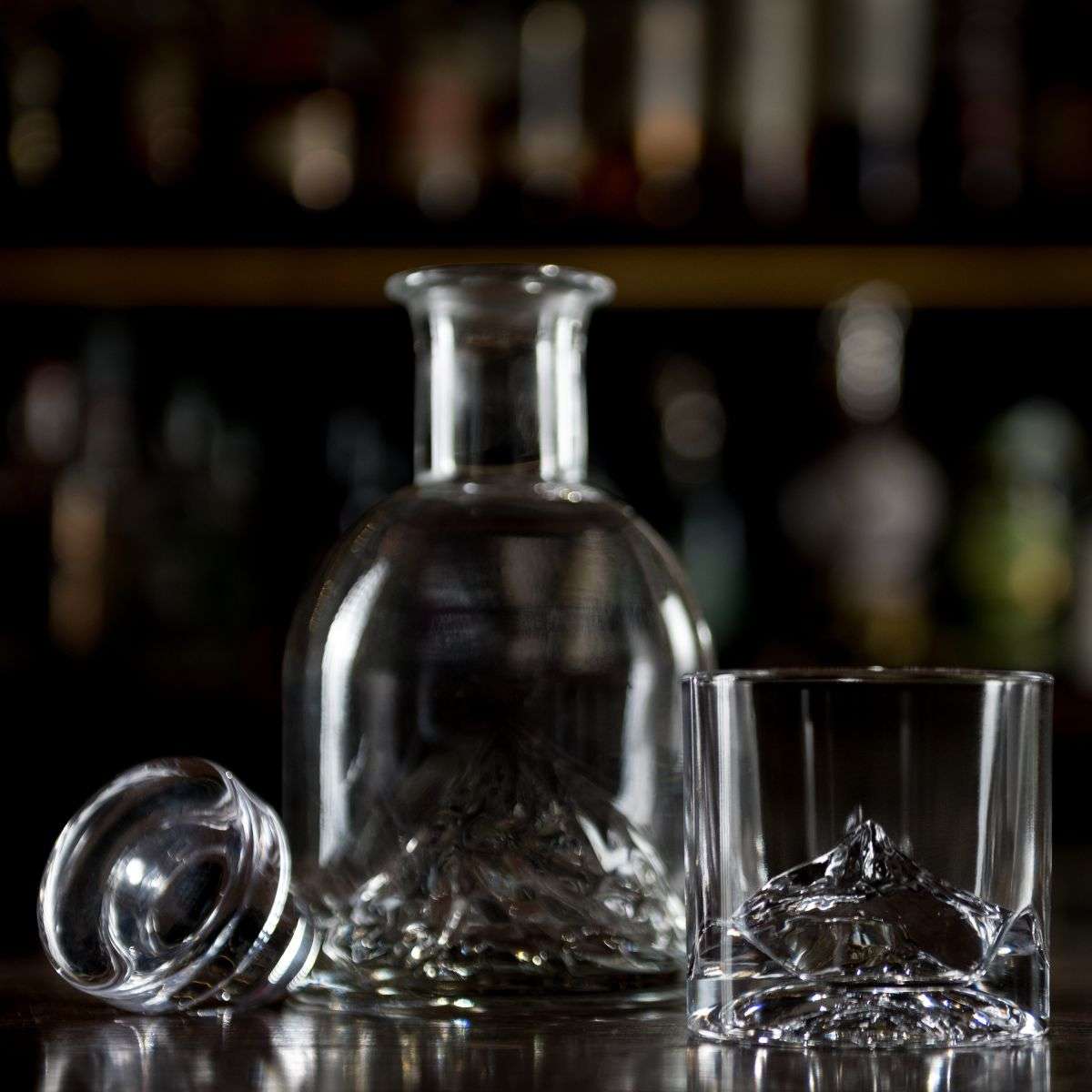 LIITON Crystal Whiskey Decanter Set