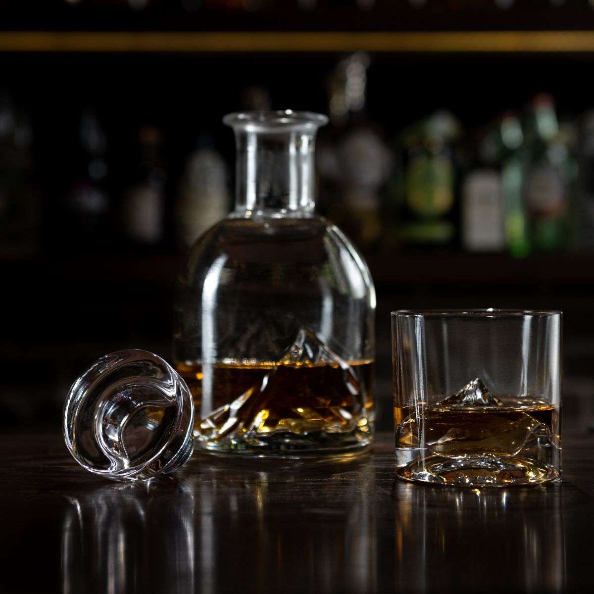 LIITON Crystal Whiskey Decanter Set