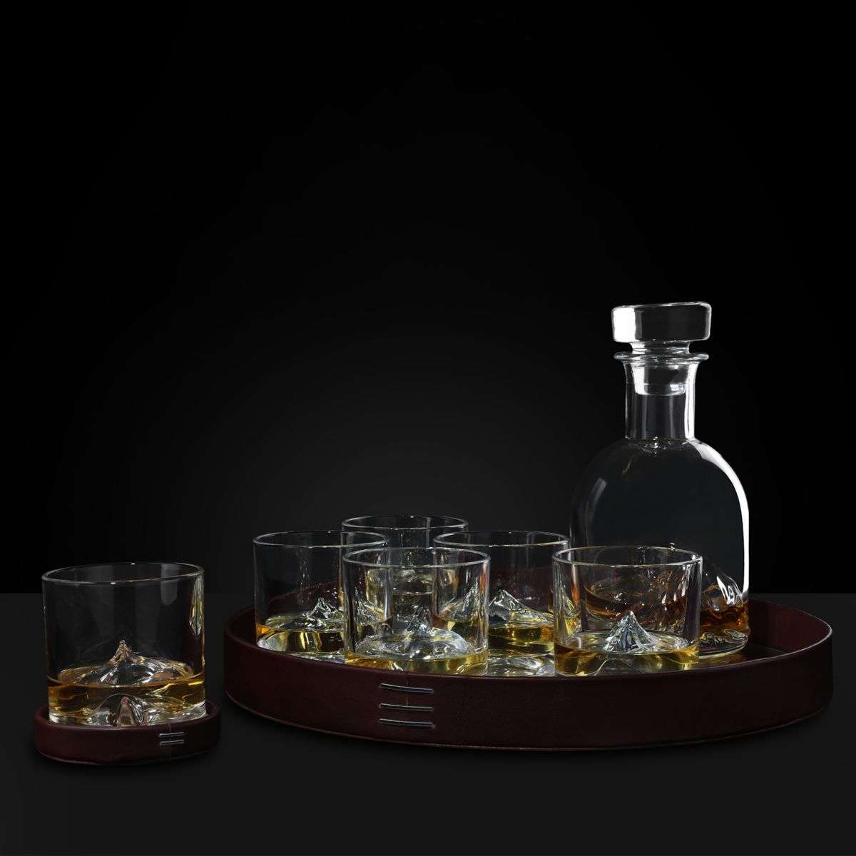 LIITON Luxury Crystal Whiskey Set