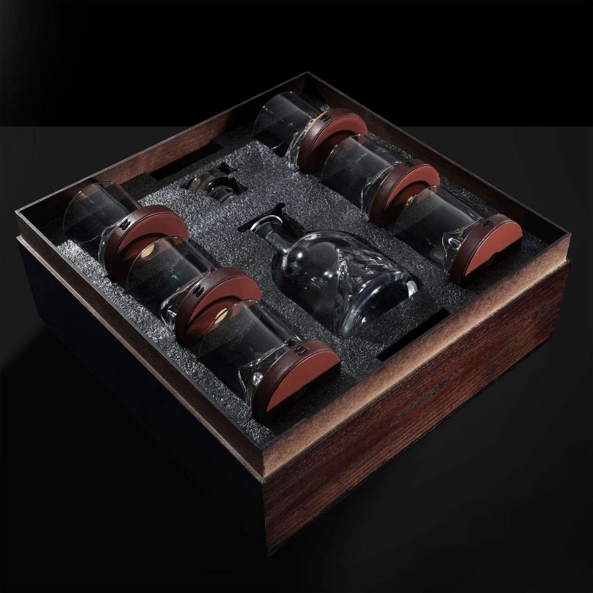 LIITON Luxury Crystal Whiskey Set