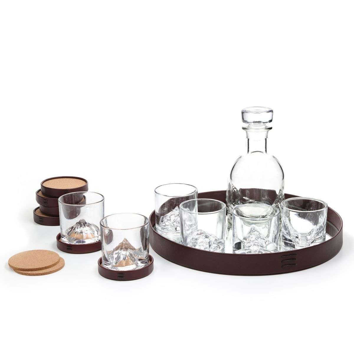 LIITON Luxury Crystal Whiskey Set