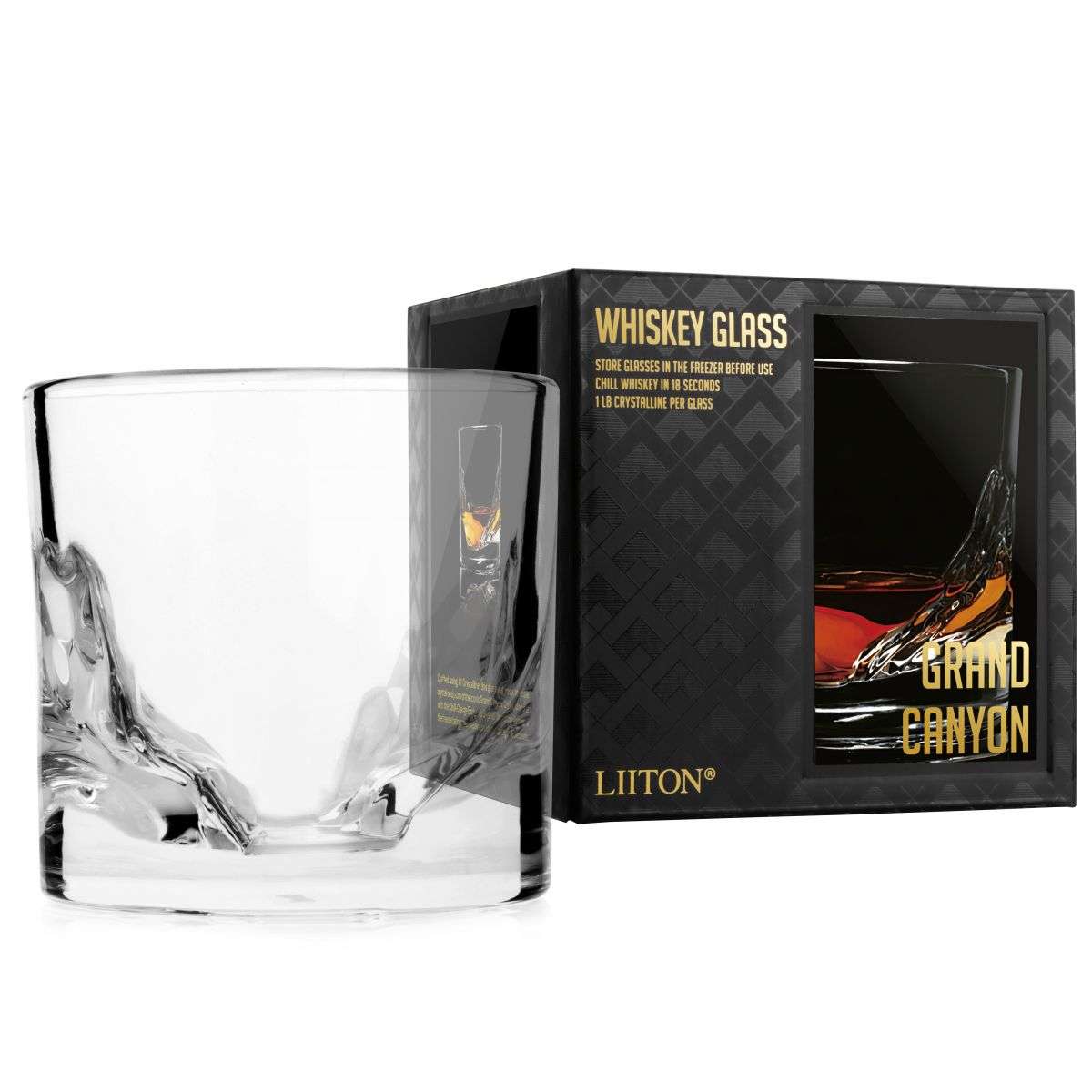 LIITON Set of 1 Whiskey Glass