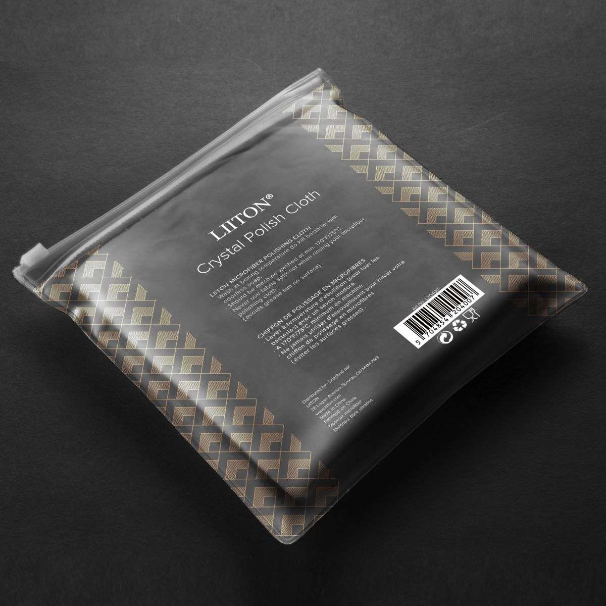 LIITON Set of 2 Crystal Polishing Cloth