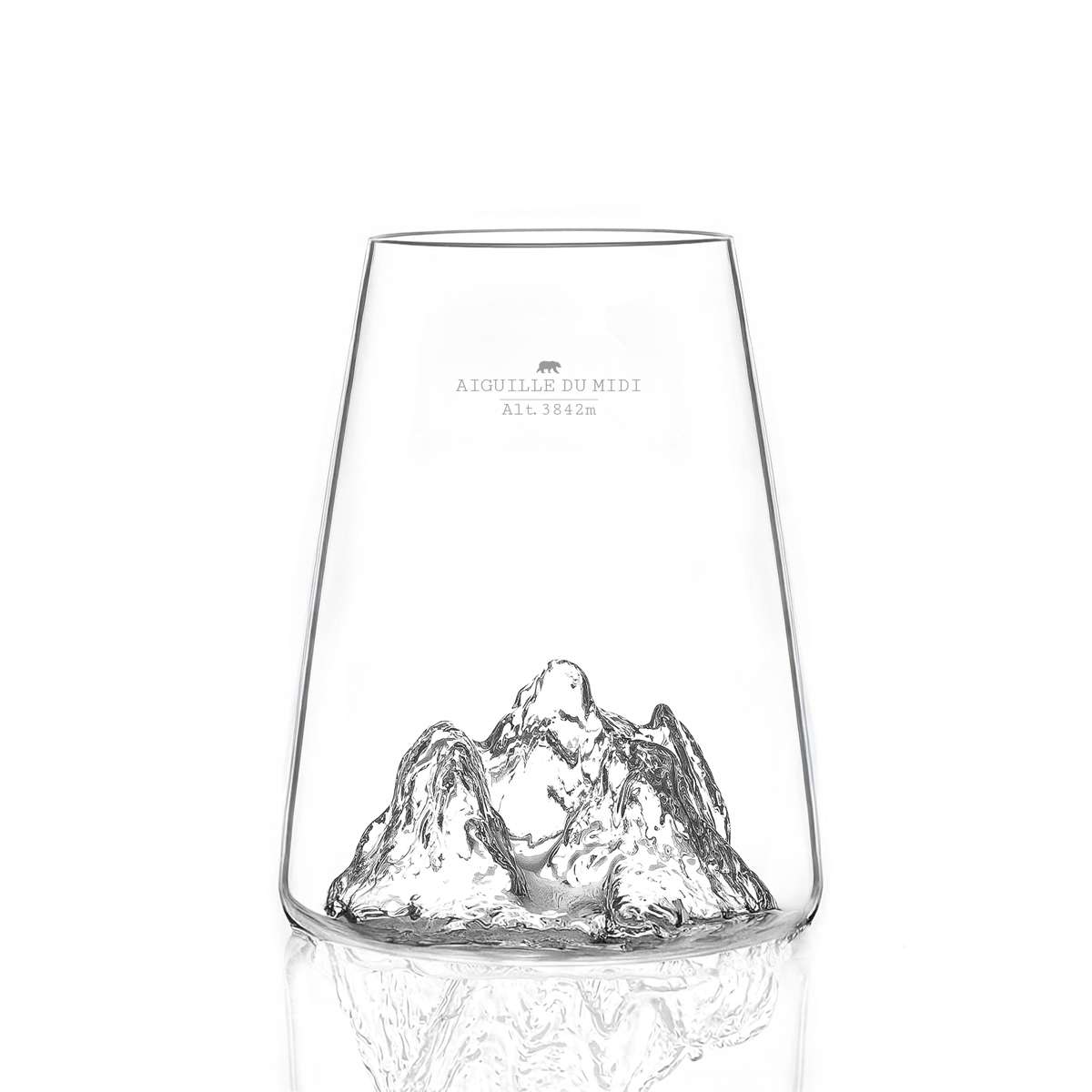 Alaskan Maker Long Drink Topographic Glass