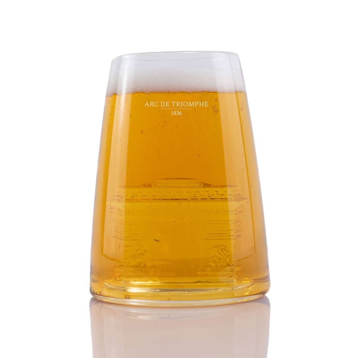 Alaskan Maker Iconic Long Drink Topographic Glass