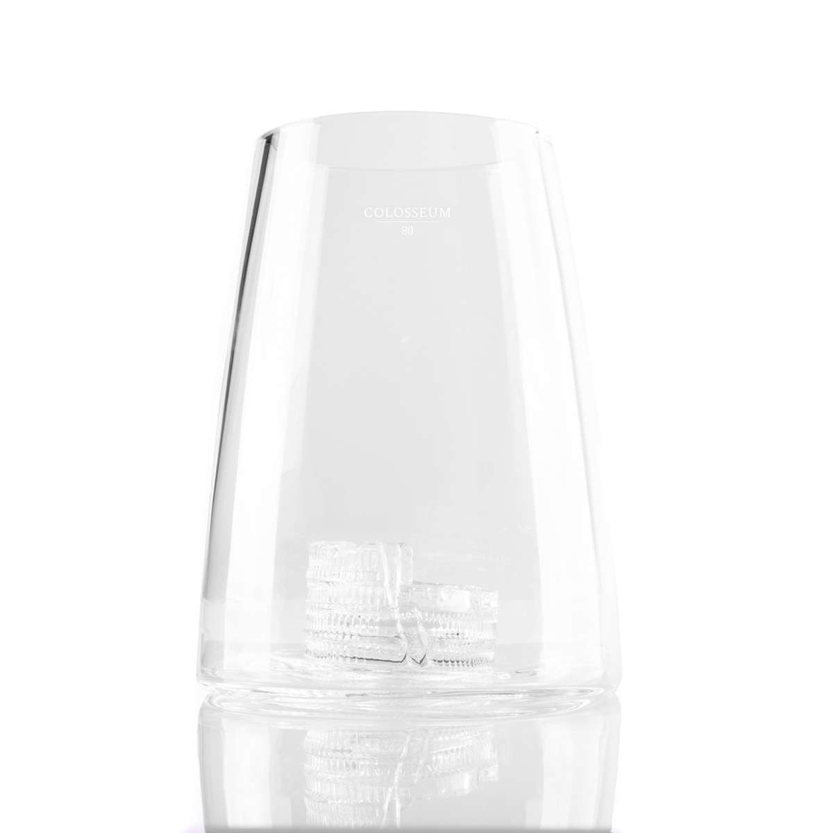 Alaskan Maker Iconic Long Drink Topographic Glass