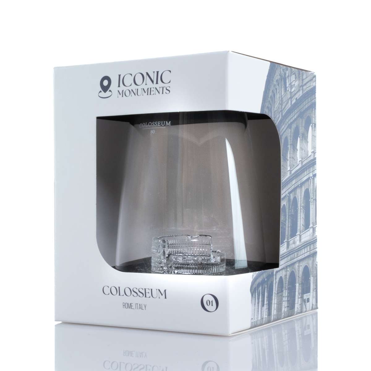 Alaskan Maker Iconic Long Drink Topographic Glass