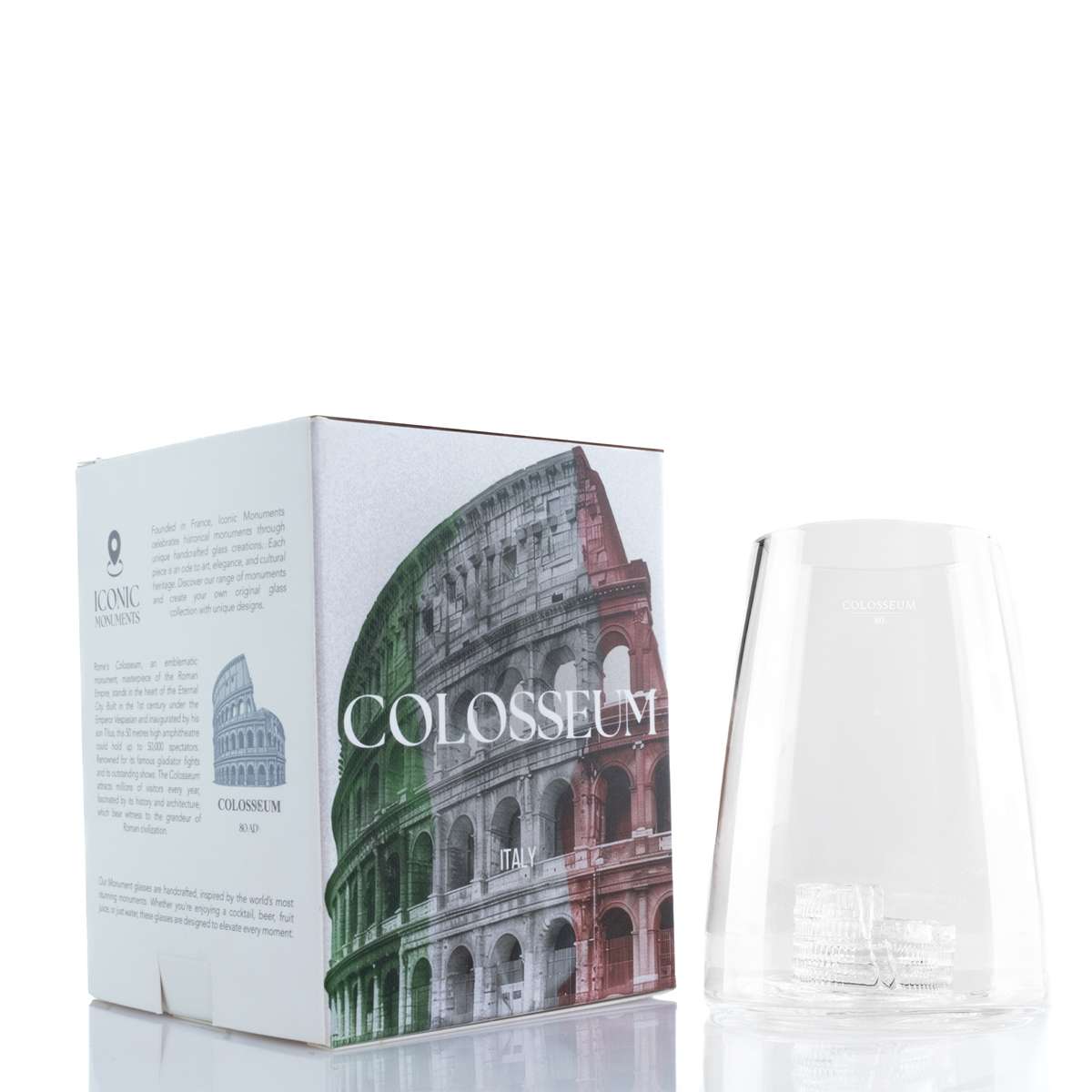 Alaskan Maker Iconic Long Drink Topographic Glass