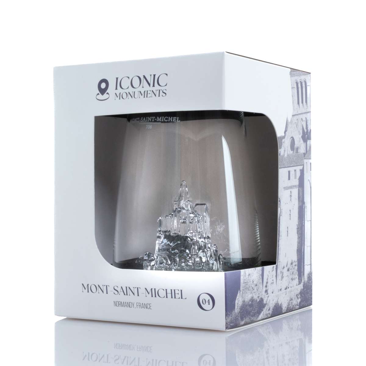 Alaskan Maker Iconic Long Drink Topographic Glass