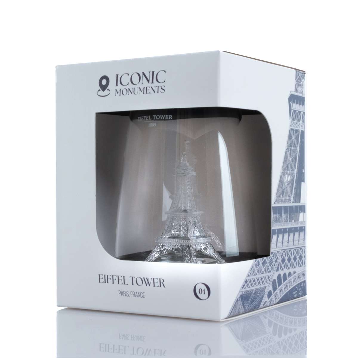 Alaskan Maker Iconic Long Drink Topographic Glass