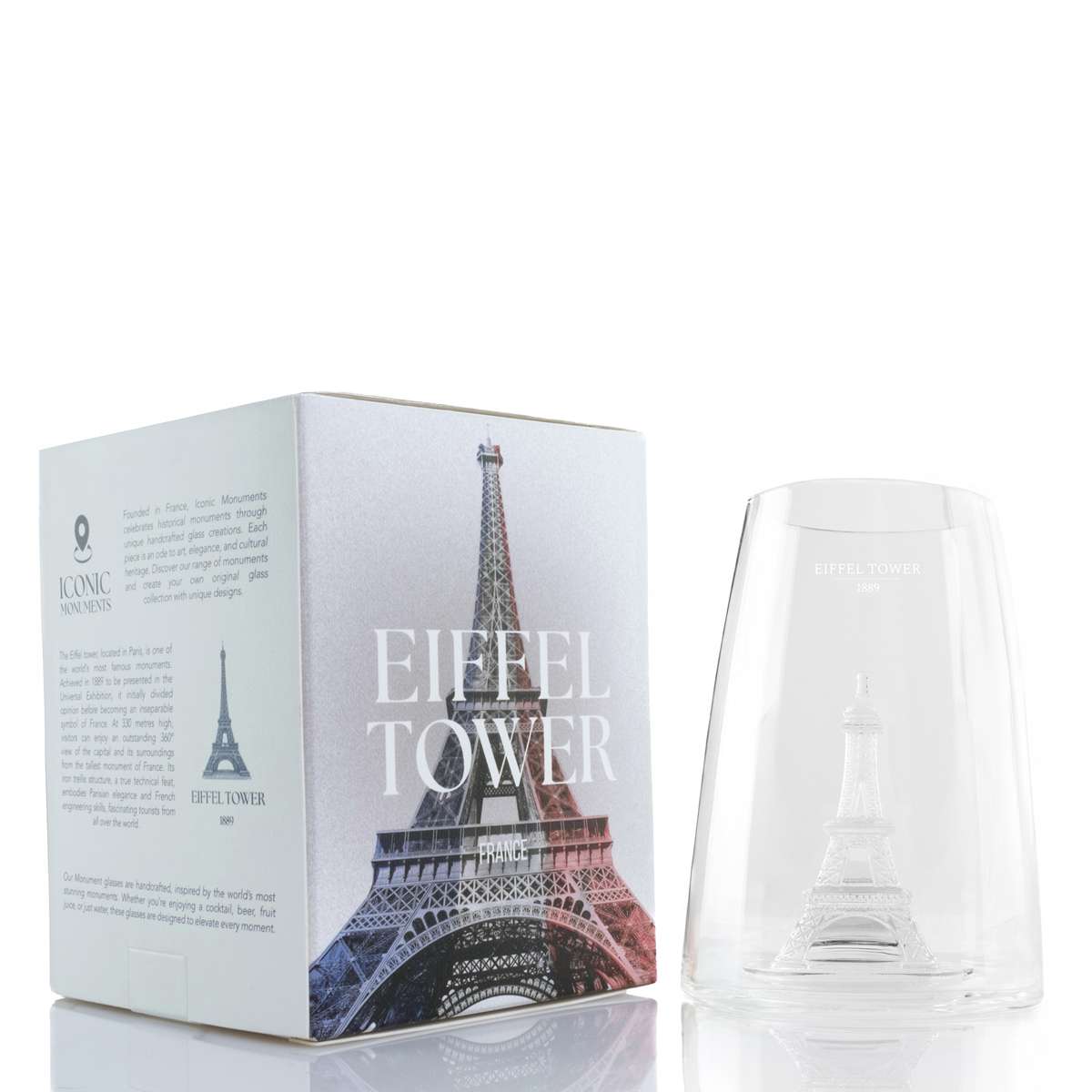 Alaskan Maker Iconic Long Drink Topographic Glass