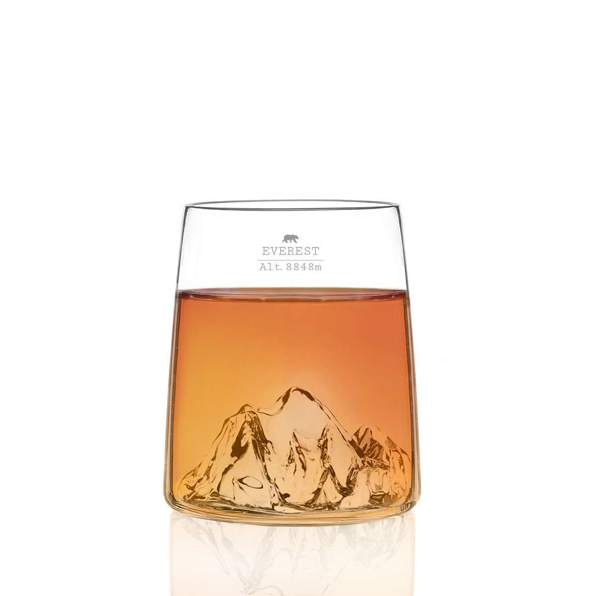 Alaskan Maker set of 2 TOPOGRAPHIC shot glasses