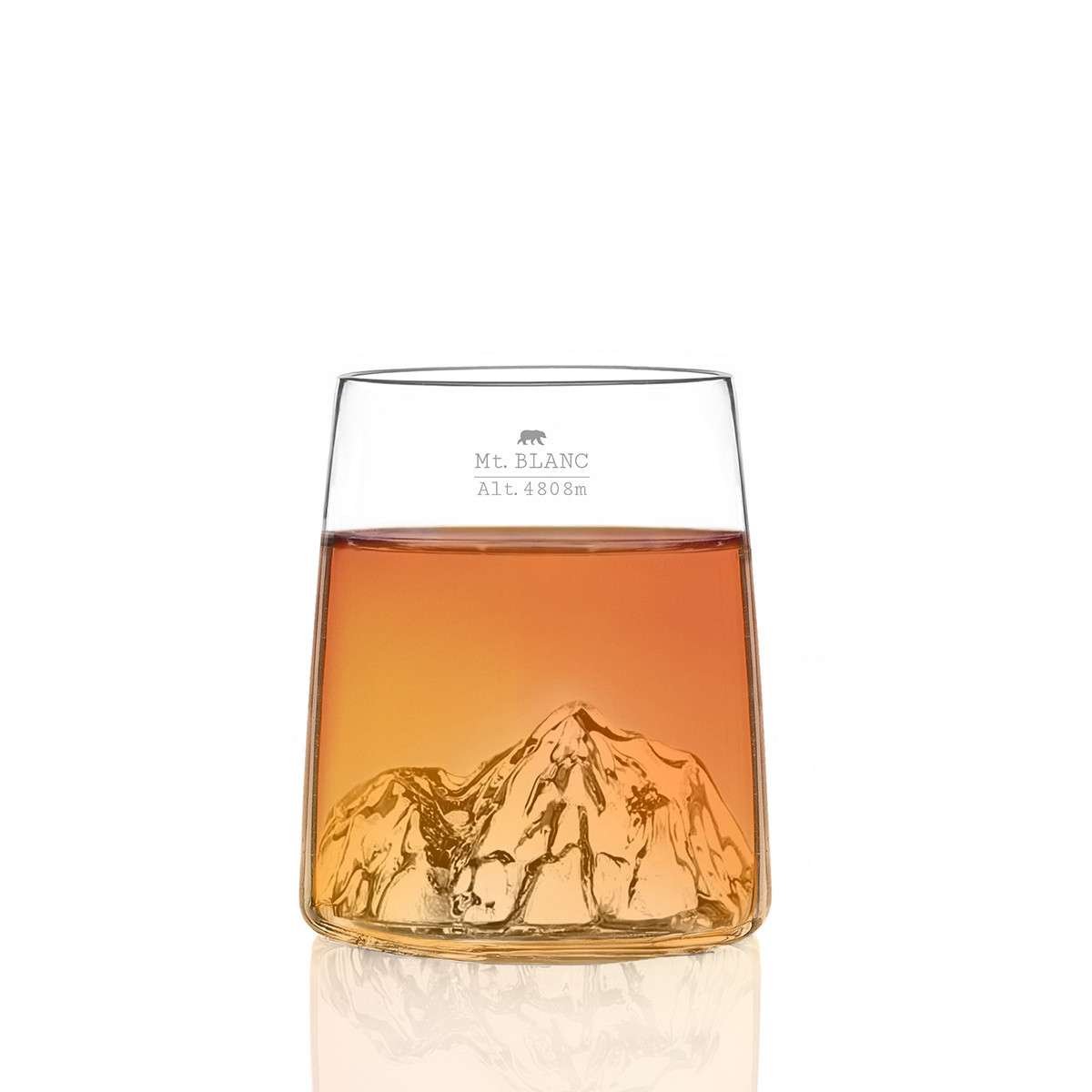 Alaskan Maker set of 2 TOPOGRAPHIC shot glasses