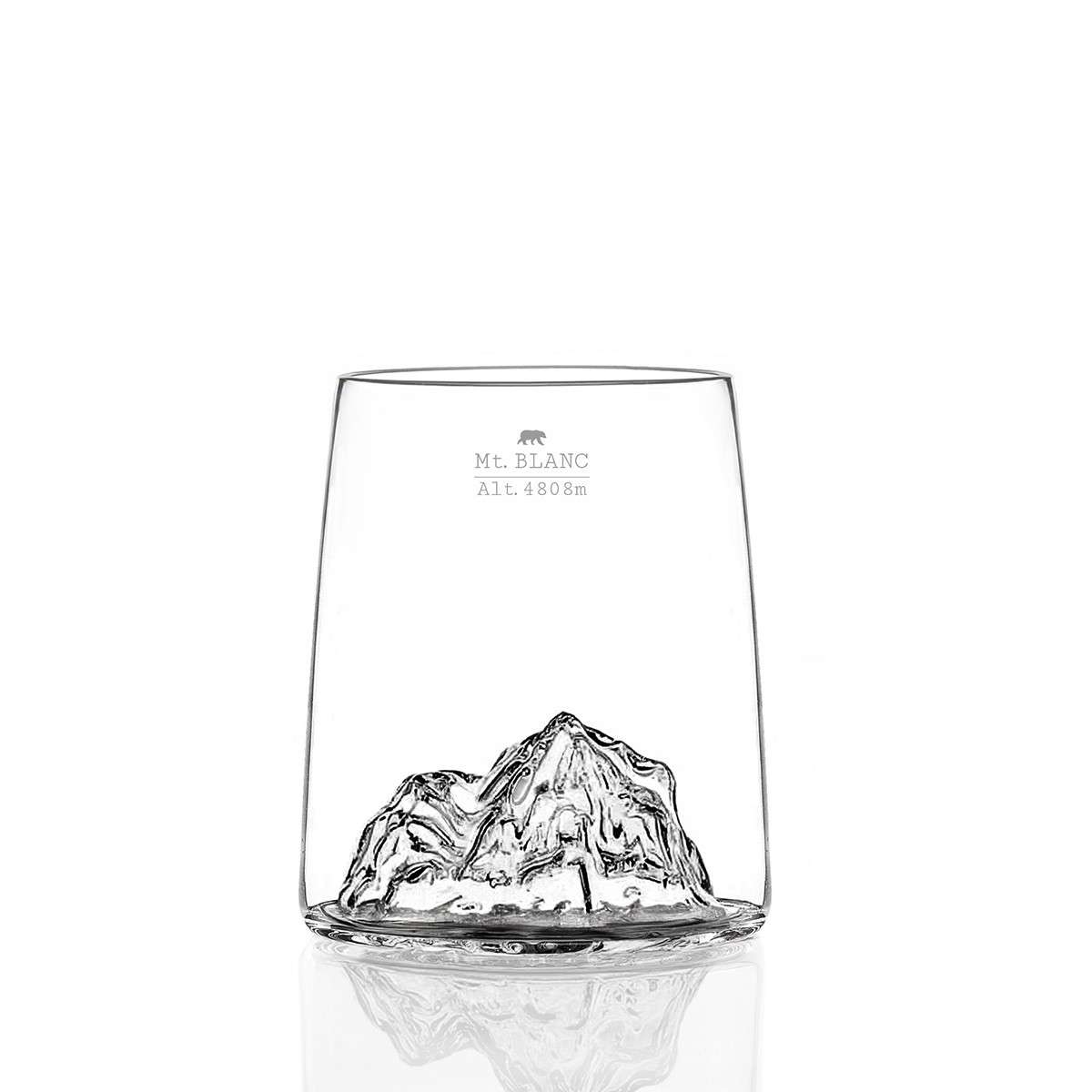 Alaskan Maker set of 2 TOPOGRAPHIC shot glasses