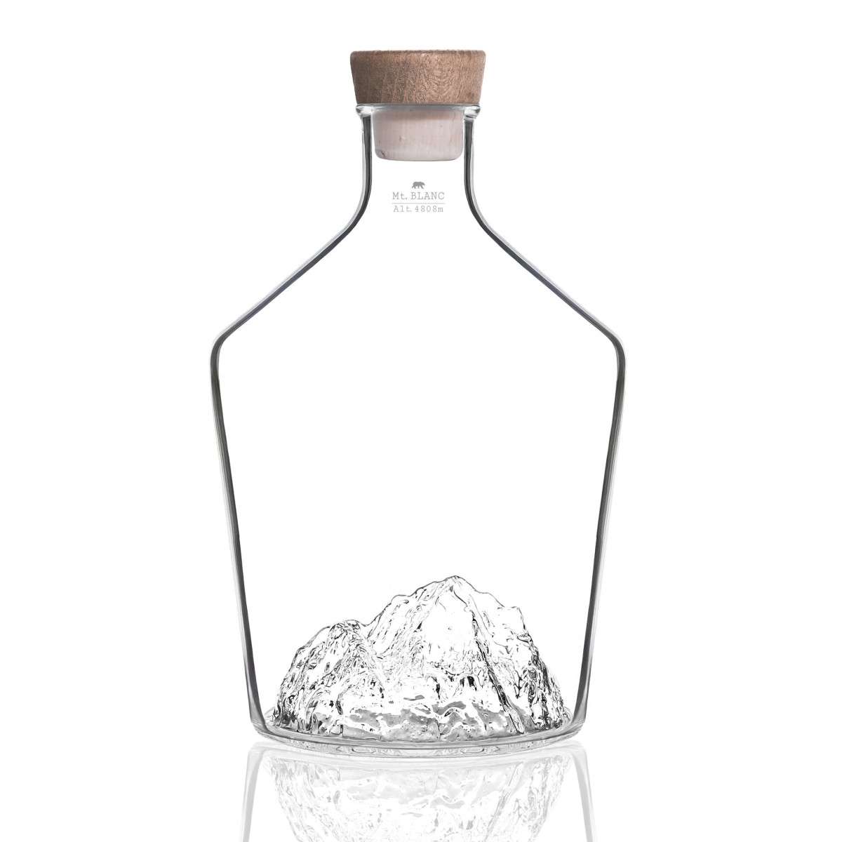 Alaskan Maker topographic decanter for spirits