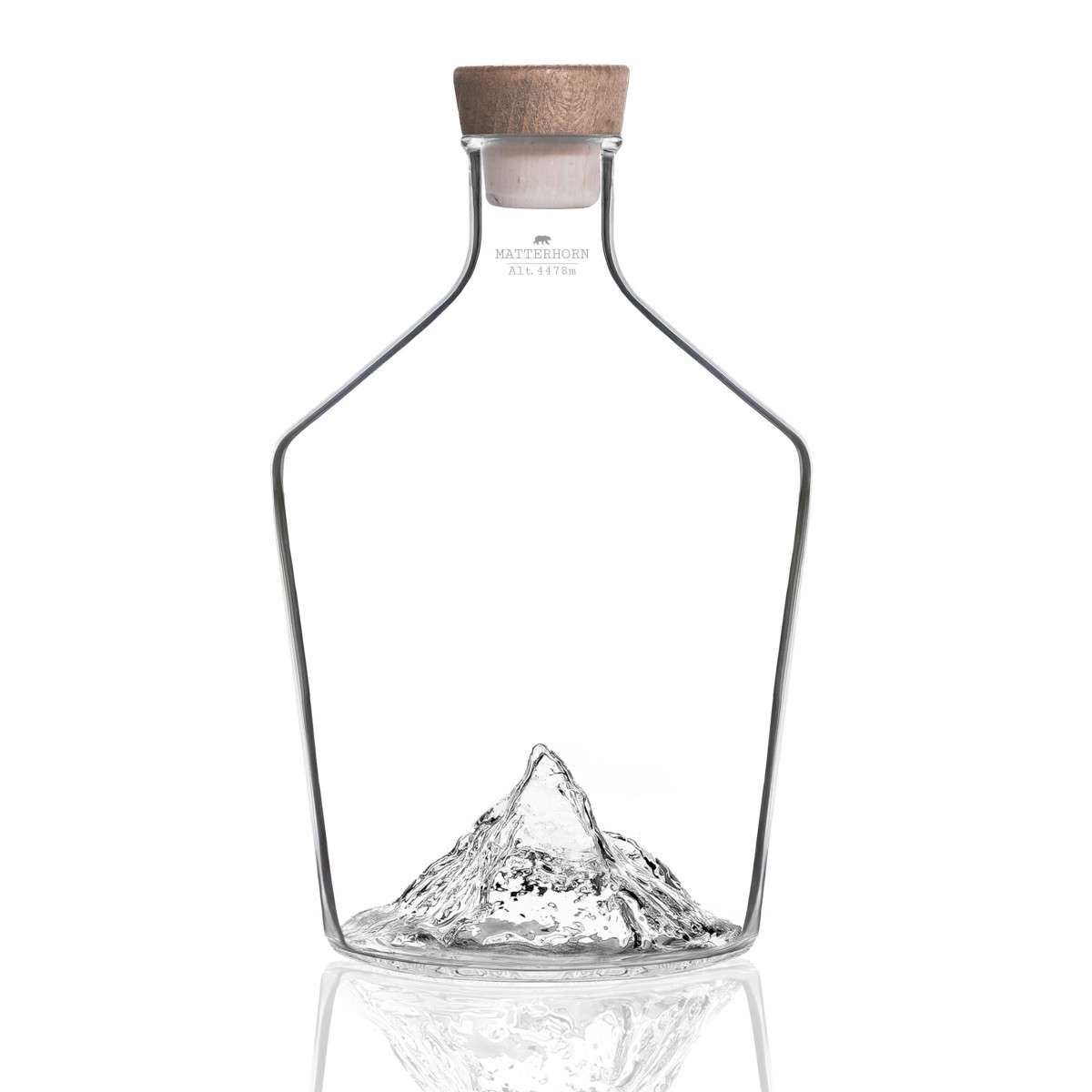 Alaskan Maker topographic decanter for spirits