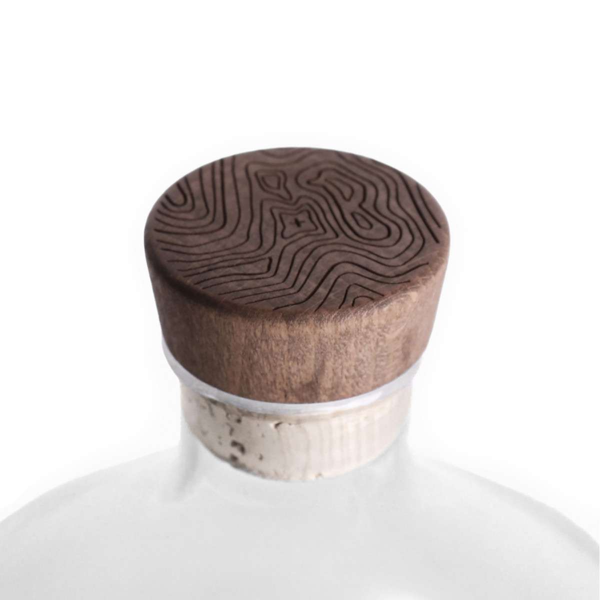 Alaskan Maker topographic decanter for spirits