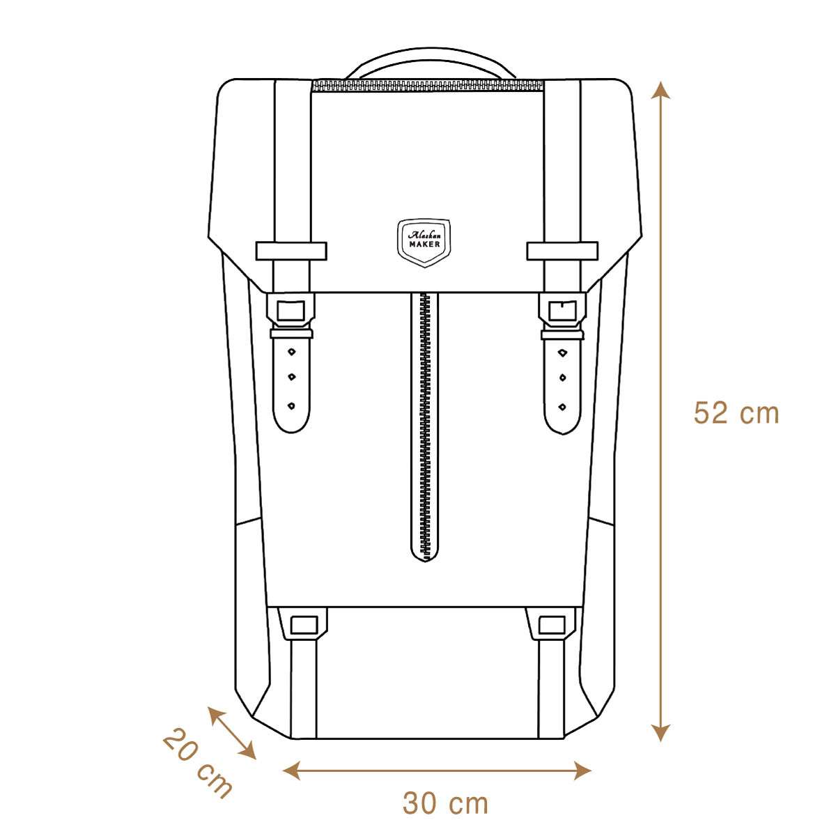 Alaskan Maker backpack UNIMAK
