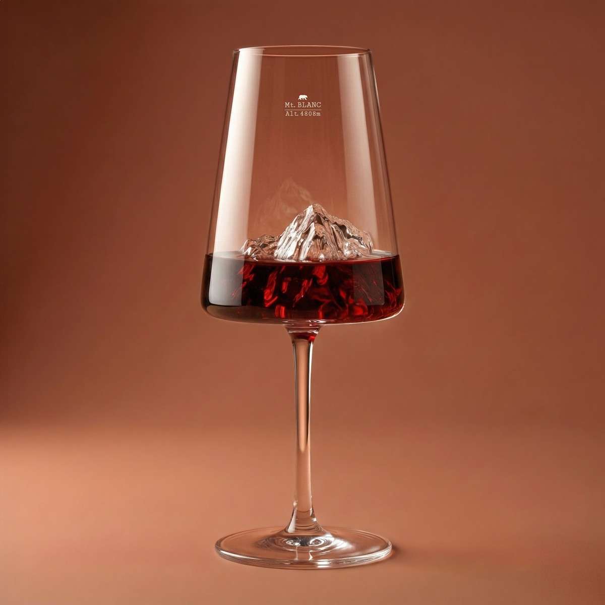 Alaskan Maker pahar topografic pentru vin