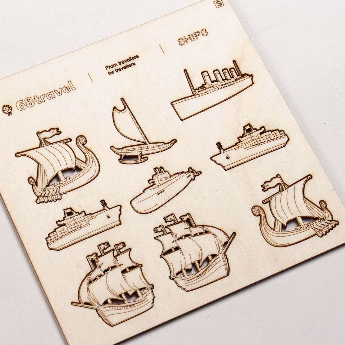 Wooden themed boards