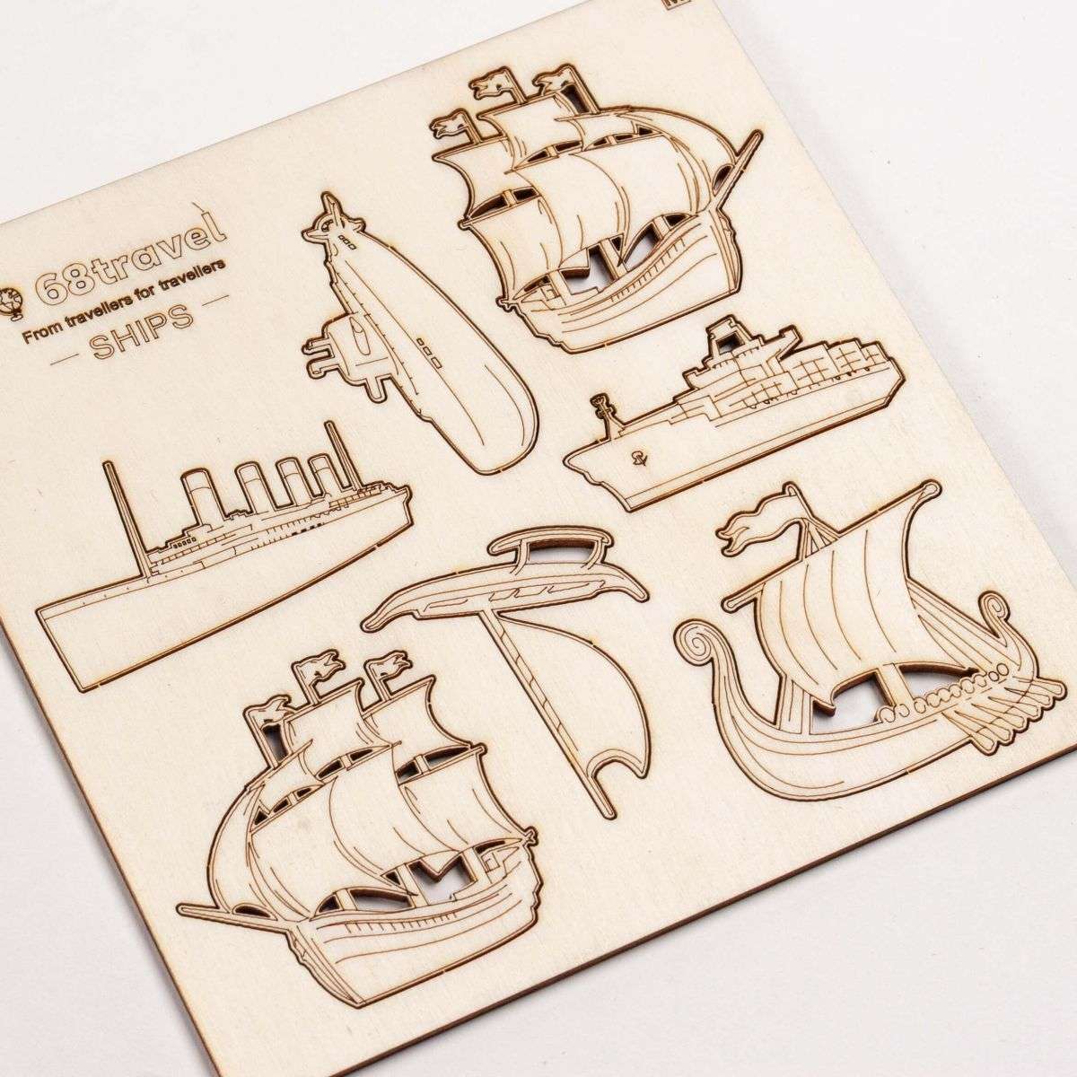 Wooden themed boards