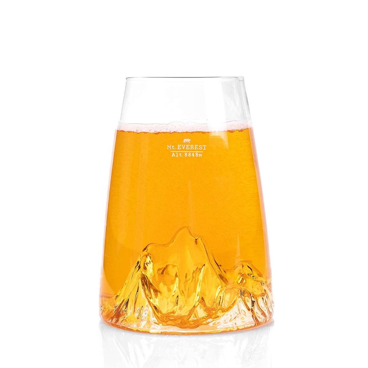 Alaskan Maker Long Drink Topographic Glass