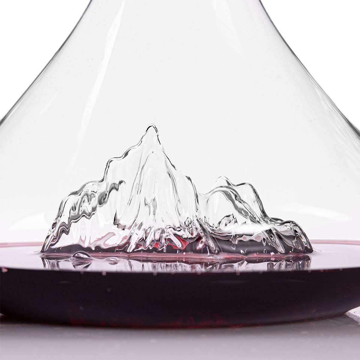 Alaskan Maker Topographic wine decanter
