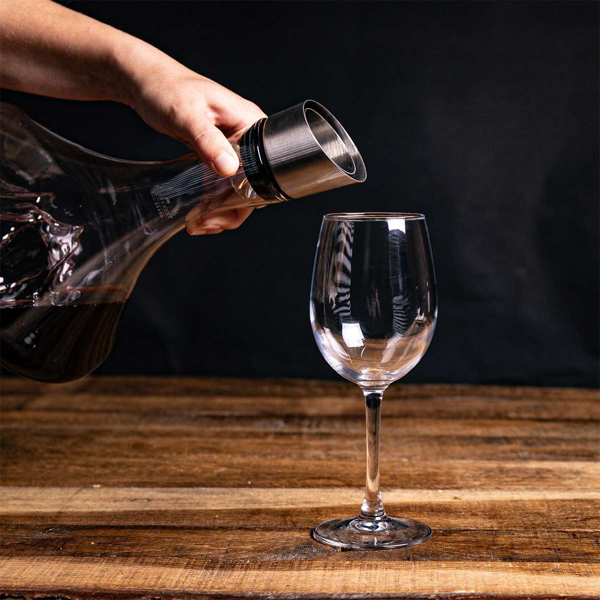Alaskan Maker Topographic wine decanter