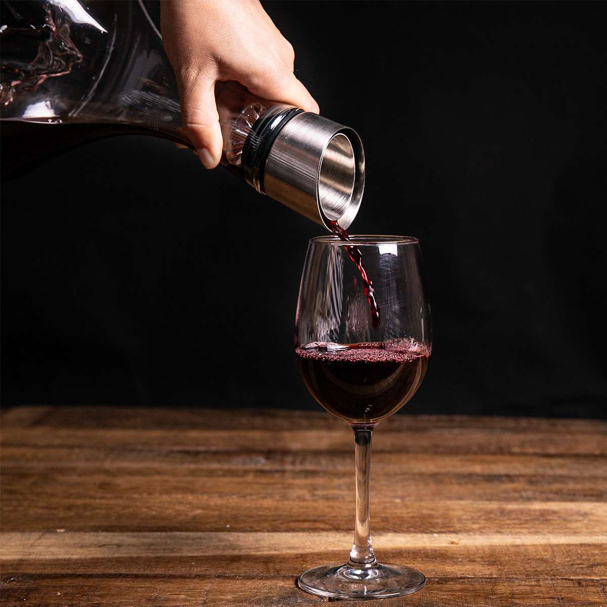 Alaskan Maker Topographic wine decanter