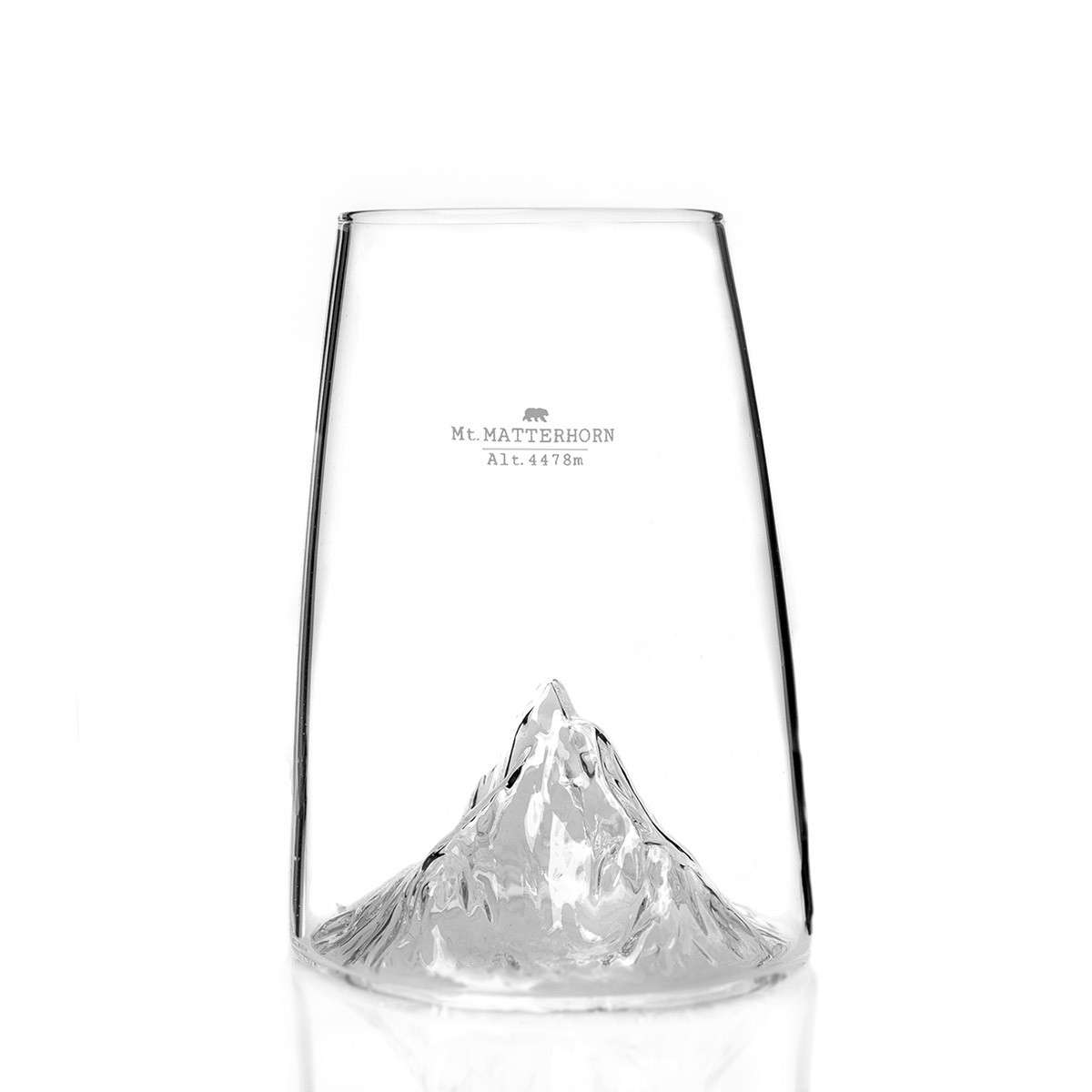 Alaskan Maker Long Drink Topographic Glass