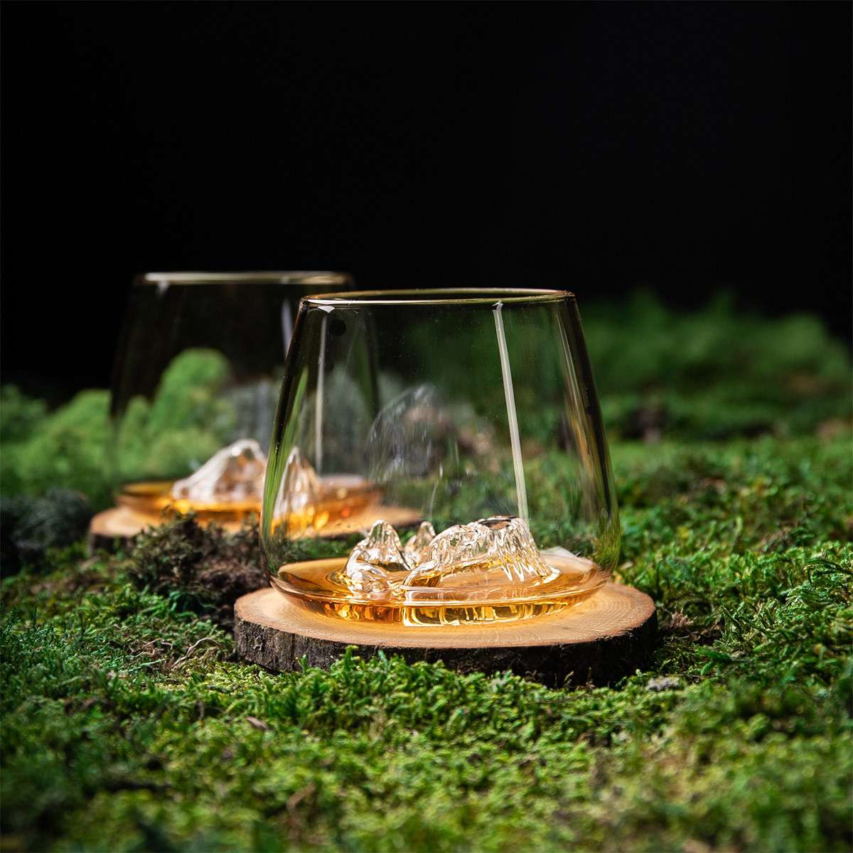 Alaskan Maker Grand Canyon &amp; Matterhorn sæt med 2 topografiske glas