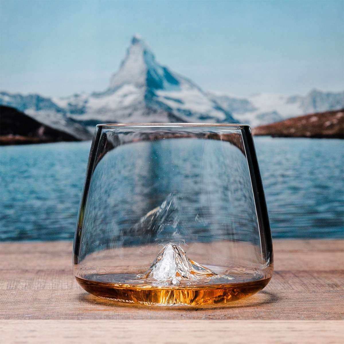 Alaskan Maker Grand Canyon & Matterhorn set of 2 Topographic Glasses