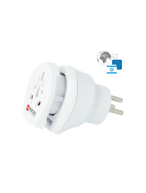 SKROSS Israel Combo type H travel adapter