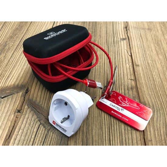 SKROSS Switzerland Type J Travel Adapter