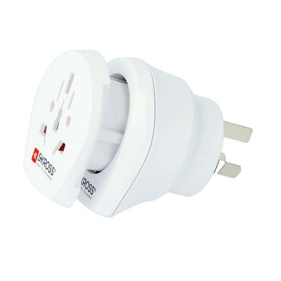 SKROSS Europa/Australija/Kina, putni adapter tipa I