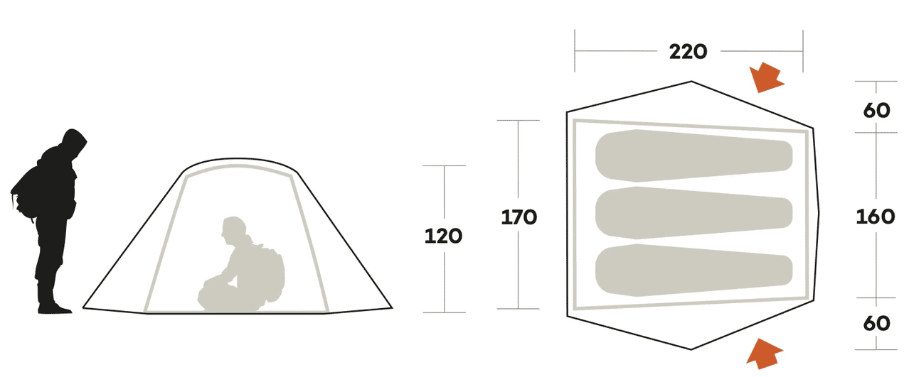 Ferrino Hekla 2 Stan