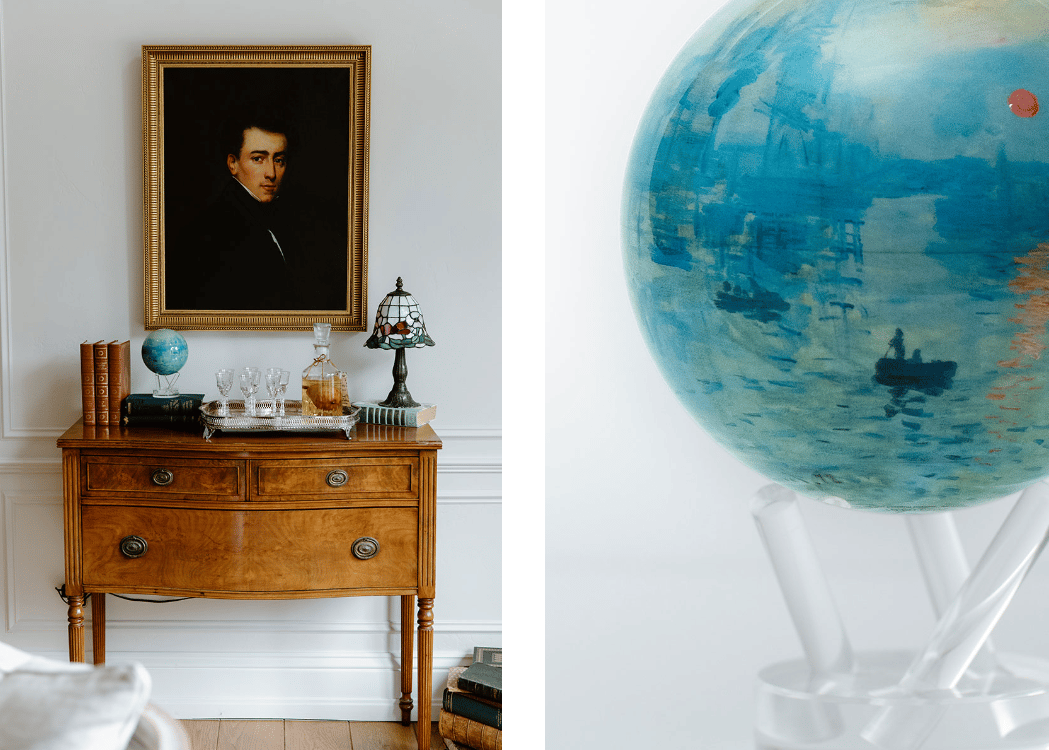 MOVA Monet Impression Sunrise Self Spinning Globe